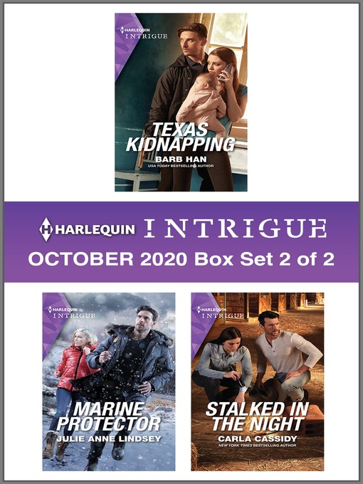 Title details for Harlequin Intrigue October 2020--Box Set 2 of 2 by Barb Han - Wait list